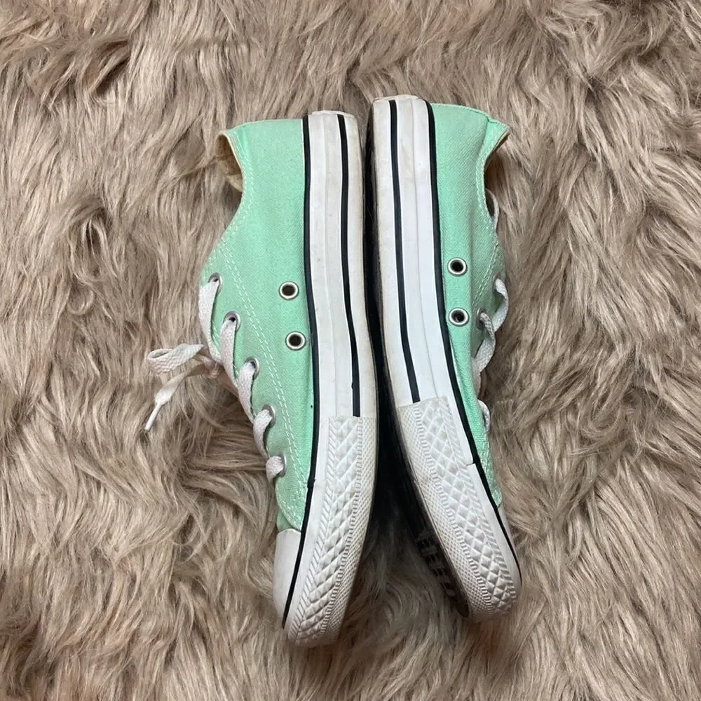 Converse All Star Kids Unisex Light Green Sneakers